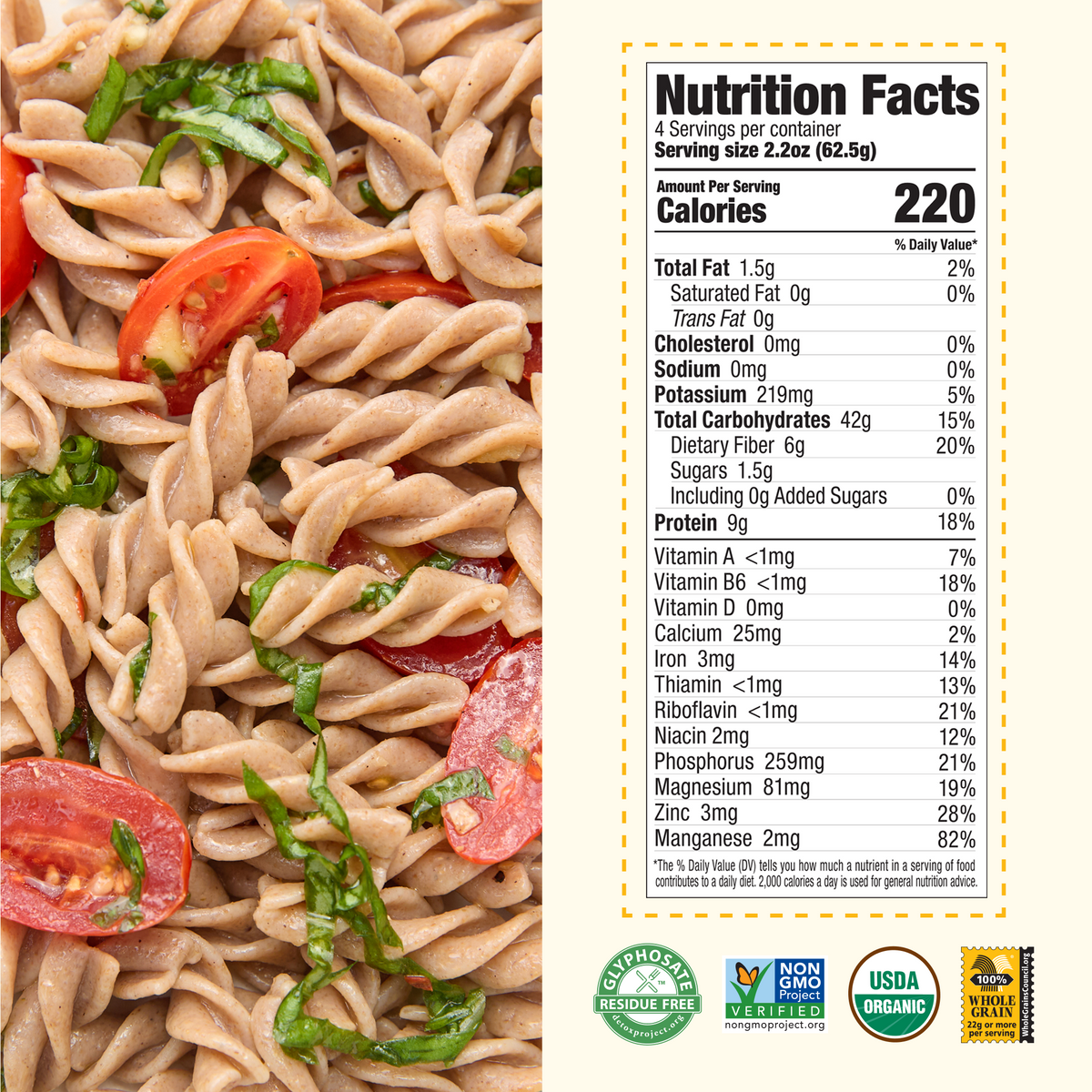 Organic Einkorn Fusilli